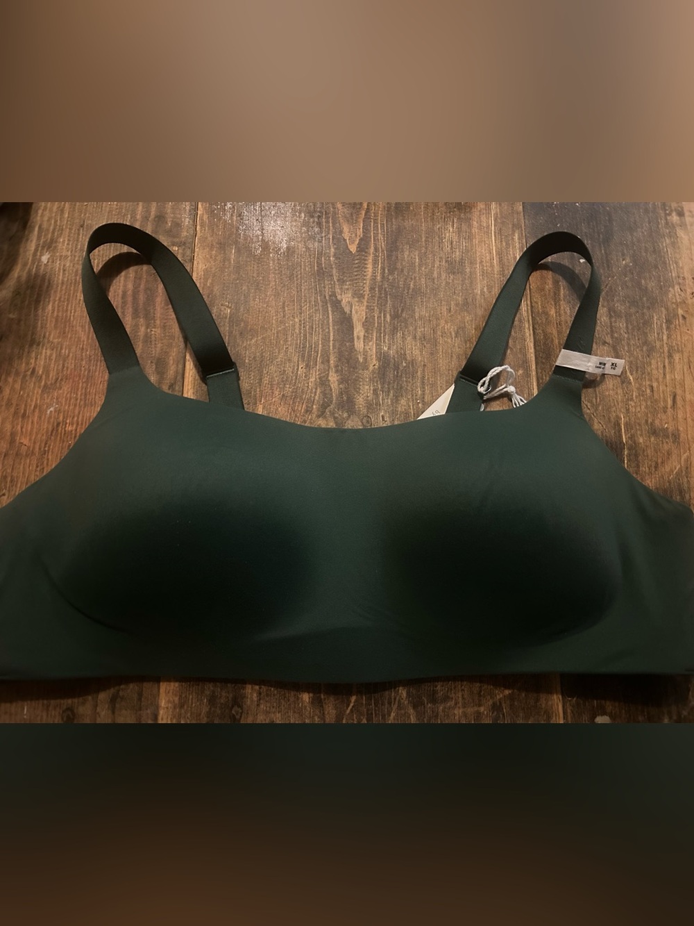 aerie Forest Green Seamless Wireless Bralette